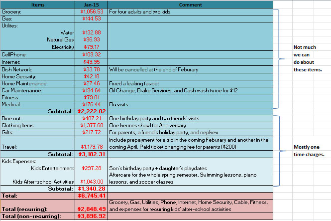 discretionary expenses